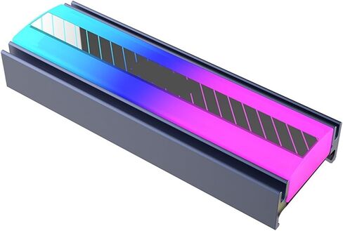 2 Pcs M. Heat Sink Passive 5V 3Pin ARGB 2280 SSD Thermal Pad in Saudi Arabia