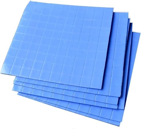 10pcs 10x10mm Blue Thermal Pad for GPU CPU Cooling Heat Sink Conductive 3w/mk in Kuwait