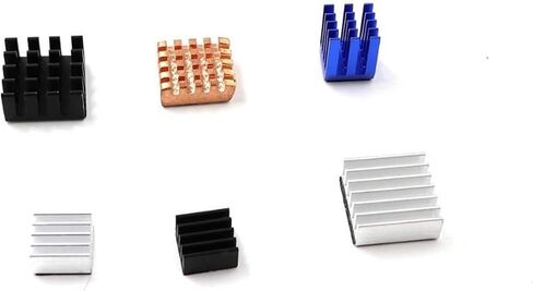 5pcs Radiator Aluminum Copper Cooler 9 * 9 * 12 in Saudi Arabia
