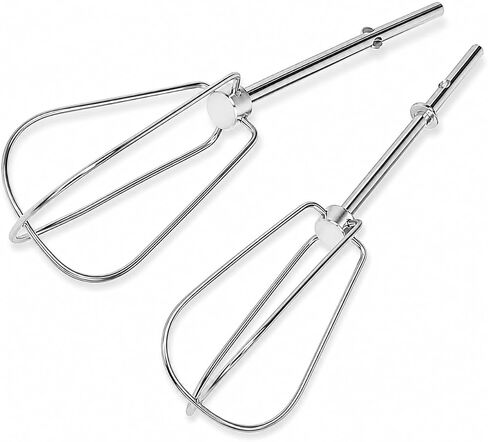 2-Pack Stainless Steel Whisks for KitchenAid Hand Mixers in Kuwait