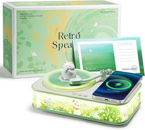 Retro Bluetooth Speaker Girl Gifts Trendy Stuff Dimmable Night Light in Kuwait