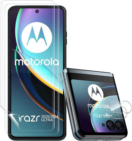 2+2 Pack for Motorola Moto Razr 2025/2024 Screen Protectors in Saudi Arabia