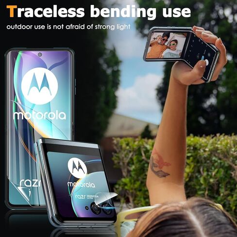 2+2 Pack for Motorola Moto Razr 2025/2024 Screen Protectors in Saudi Arabia