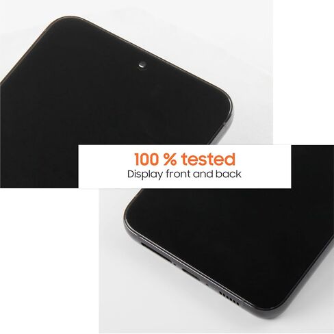 For Samsung Galaxy S23 Plus 5G Screen Replacement with Black Frame - OLED Display Assembly & Full Repair Tool Kit - Easy DIY Installation for SM-S916B - Fix Cracked/Broken Glass in Kuwait