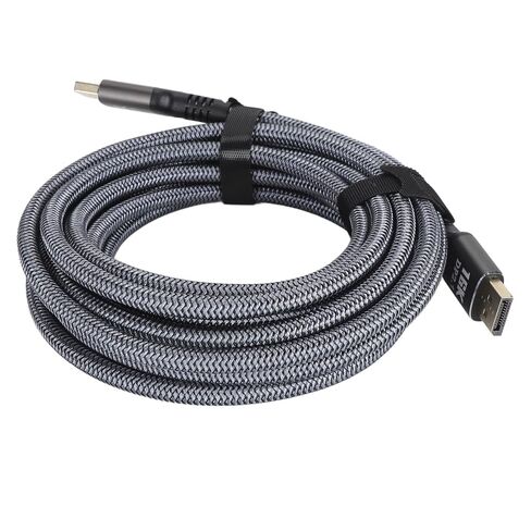 DisplayPort 2.1 Cable, 16.4ft Extension Cord, Supports 16K at 30Hz, 40Gbps Speed, 3D Dynamic HDR, for High Resolution Gaming and Multimedia Experiences in Kuwait