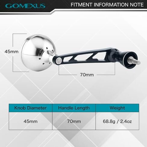 GOMEXUS Power Handle Compatible for Shimano Stella SW 4000-20000 Saragosa SW 5000-14000 Spinning Reel Crank in Kuwait