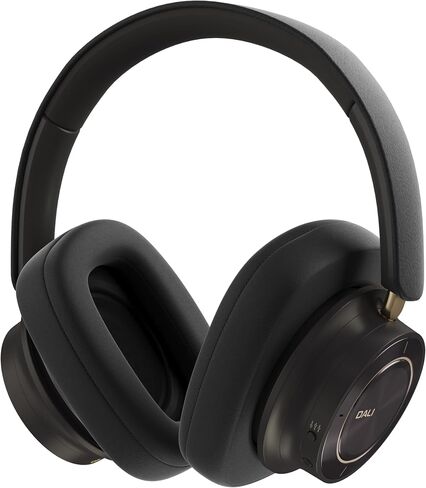 DALI IO-12 Over-The-Ear Wireless/Wired Hi-Fi Headphones with ANC, Bluetooth AptX & Patented SMC Driver Technology, 35 Hours Battery Life - Dark Chocolate in Kuwait