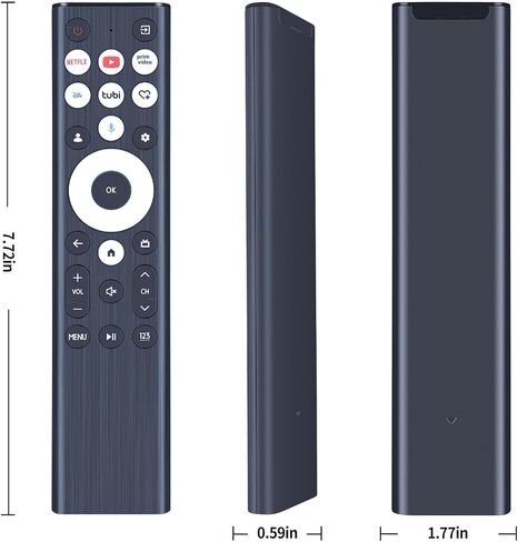 Replacement Voice Remote for Hisense U6 U7 U8 Series 2026 Google Smart TV in Saudi Arabia
