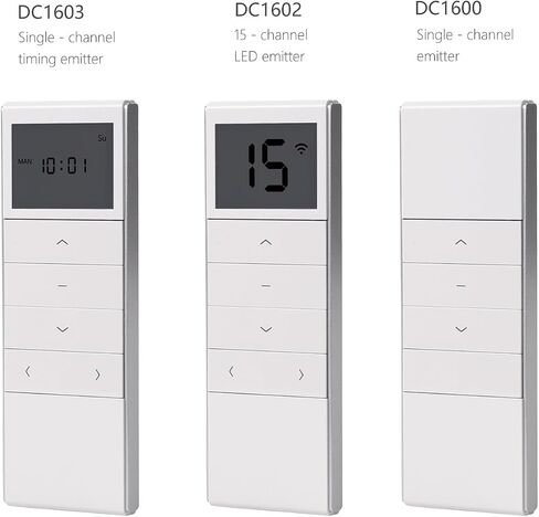 DC1602 15‑Channel Replacement Remote Controller, ONLY Replacement for DC1602 DC1650 DC651 DC2700 Motorized Roller Shades, Not Universal (Verify Model Before Purchase) in Kuwait