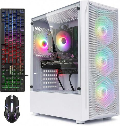 STGAubron Gaming PC Desktop,Core I7,GTX 1660Ti 6G,16G RAM,512G SSD in Saudi Arabia