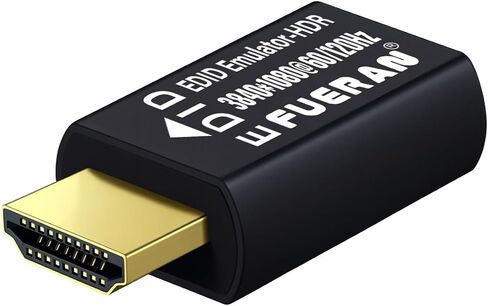 HDMI edid Emulator Adapter, emulators,Reliable Pass-Through for Video Splitters, Extenders, AV Receivers –Plug & Play (3840X2160@120Hz-HDR) in Kuwait