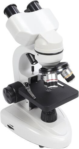 Binocular Microscope 40X‑5000X 360° Rotation Clear Image High Definition for Inspection Laboratory (US Plug 100-240v) in Saudi Arabia