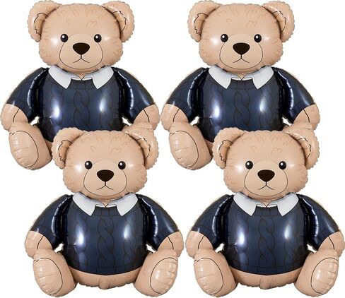 Kriyokiaa Little Pumpkin Foil Balloon Set 6 Pcs 21 Inch Baby Shower in Saudi Arabia