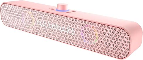 FULMINARE Bluetooth Speaker 26W HD Sound, 30H Playtime Portable Wireless Speaker with Bluetooth 5.3, AUX/TF-Card/USB Input, LED Lights for Home, Party, Outdoor, Birthday Gift White in Kuwait