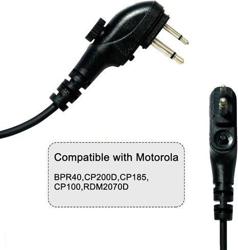 5-Pack PD500 MIC PTT Earpiece Headset Compatible with Hytera Walkie Talkie in Kuwait