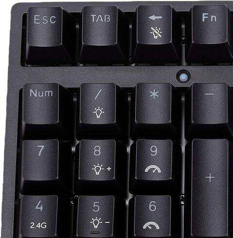 Asixxsix Mechanical Numeric Keypad, Bluetooth 2.4G Type C Wired 21 Keys RGB Backlit Numpad with Quiet Noise Reduction, for Laptop PC Desktop Data Entry Accounting in Kuwait