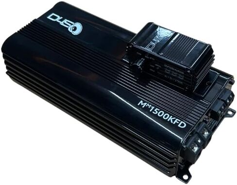 Down4Sound MM1500KFD Mini Maxx Black Gloss 1500W RMS Mini Full Bridge Monoblock Car Audio Amplifier in Saudi Arabia