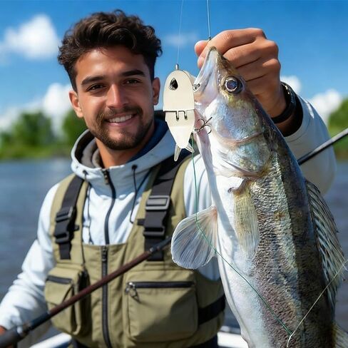 2Pcs Mini Glide Bait for Bass Fishing,Vibration Attracts Fish Realistic Slow Sinking Multi-Jointed Swimbait,Freshwater Saltwater Swimbait Fishing Lures,Amazing Fishing Gear Gifts for Family Friend in Kuwait