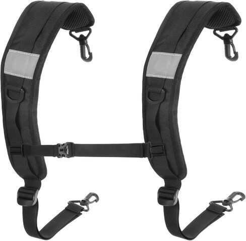 Backpack Straps Padded Bag Shoulder Strap Adjustable Beach Chair Backpack Sprayer Straps Replacement with Ring Buckle for Beach Camping Folding Chairs in Kuwait