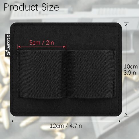 2 Pcs Double Insert Pouch Elastic Holster, Modular 2 Clip Holster Universal Tactical Insert Panel EDC Organizer Accessories Holder, Attachment for Backpack, Tactical Vest & Bag in Saudi Arabia