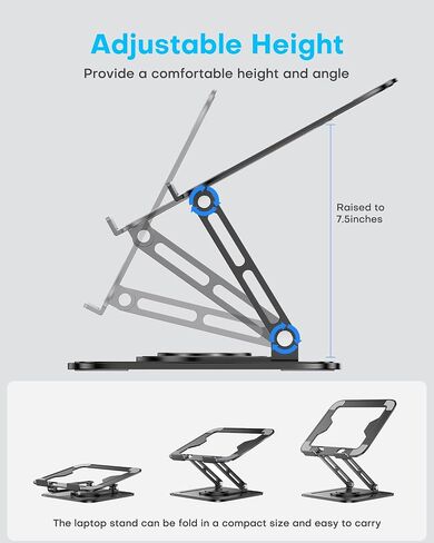 LOXP Swivel Laptop Stand and Tablet Stand in Kuwait