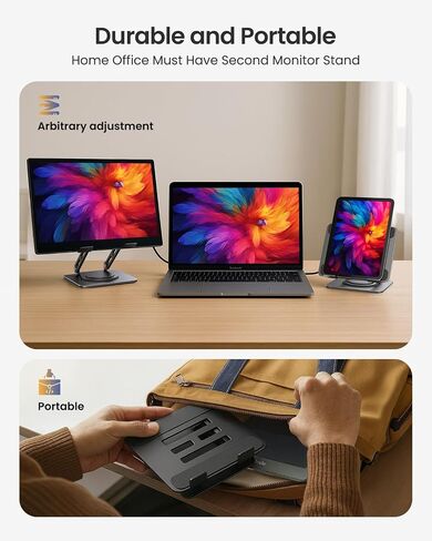 LOXP Swivel Laptop Stand and Tablet Stand in Kuwait