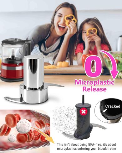 Less-Microplastic Blade for KitchenAid 3.5 Cup Food Chopper KFC3516 Series in Kuwait