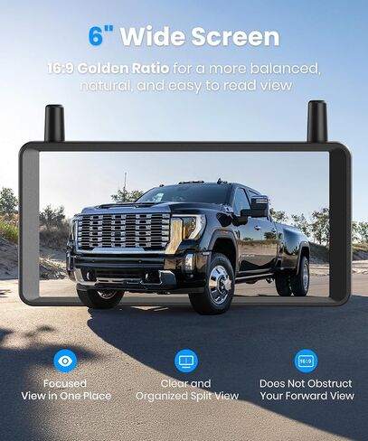AUTO-VOX Solar Wireless Backup Camera: 1-Minute No-Drill Installation in Saudi Arabia