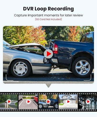 AUTO-VOX Solar Wireless Backup Camera: 1-Minute No-Drill Installation in Saudi Arabia