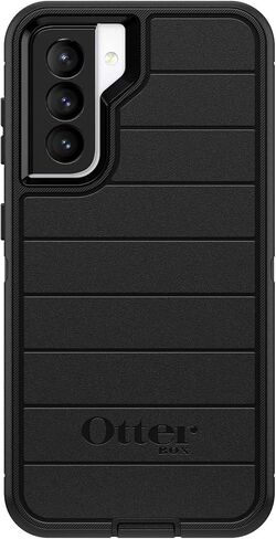 OtterBox Galaxy S21 (Only) - Defender Series Case - Case Only - Screenless Edition - Rugged & Durable - with Port Protection - Microbial Defense Protection (Black) in Kuwait