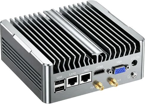 Fanless Industrial Mini PC,Core i5-8250U Mini Computer in Saudi Arabia