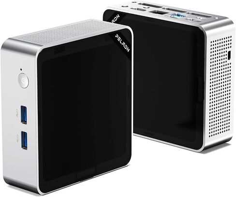 PELADN WO5 Mini PC 4300U, 16GB DDR4 RAM 512GB SSD, Ryzen 4300U Desktop Mini Computers with Dual HDMI, Type-C, USB3.2, RJ45 LAN, WiFi6, BT5.3 in Saudi Arabia
