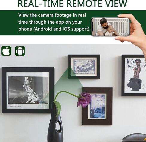 Security Camera, Hidden Spy Camera Photo Frame, WiFi Nanny Cam in Kuwait