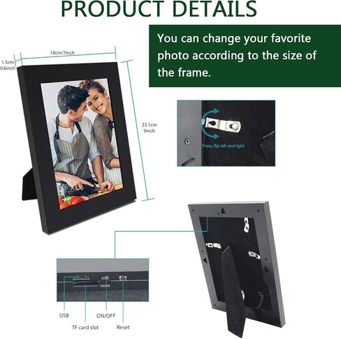 Security Camera, Hidden Spy Camera Photo Frame, WiFi Nanny Cam in Kuwait