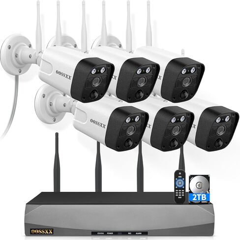 (2026 Update) 5MP Wireless WiFi Outdoor Security Camera System in Kuwait