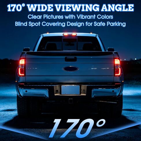 Rear View Backup Reverse Camera Compatible with Ford F250 F350 F450 F550 Super Duty 2013 2014, Safety Parking Back Up Assist Camera Replace Number EC3Z-19G490-A in Kuwait