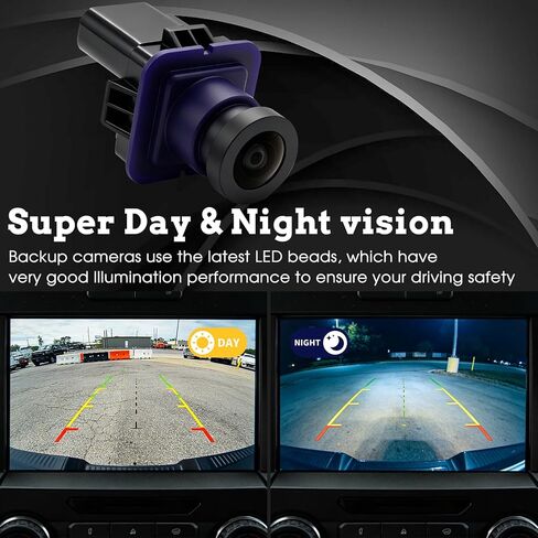 Rear View Backup Reverse Camera Compatible with Ford F250 F350 F450 F550 Super Duty 2013 2014, Safety Parking Back Up Assist Camera Replace Number EC3Z-19G490-A in Kuwait