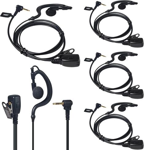 1Pin 2.5mm G-Shape Walkie Talkie Earpiece for Motorola Talkabout in Kuwait