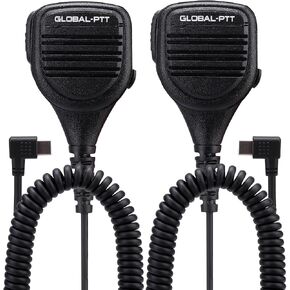 2PC Walkie Talkie Handheld Remote Speaker Microphone (K1 (3.5mm + 2.5mm)) in Saudi Arabia