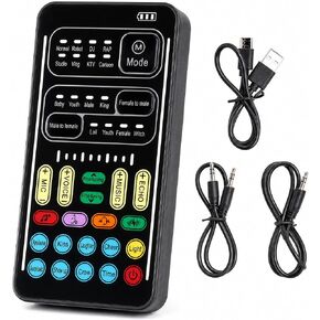 Portable Voice Changer for Gaming|Bluetooth 5.1 & 80 Voice Effects in Saudi Arabia