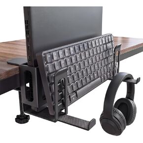 Laptop Stand Vertical, 2-Slot Under Desk Laptop Holder in Kuwait