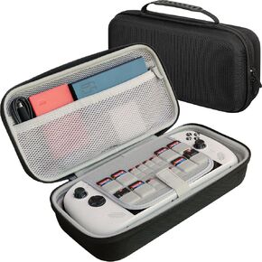 ButterFox Large Carrying Case for Lenovo Legion Go S Handheld, Fits Charger, Large Accessories Compartments Pocket for 65W Battery Pack/Folding Keyboard (Black/Grey) in Kuwait