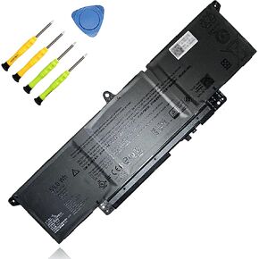 55Wh VMV83 Replacement Laptop Battery for Dell Pro 16 Plus PB16250 PB16255 PC16250 / Pro 14 Plus PB14250 PB14255 PC14250 / Pro 13 Plus PB13250 Series CGR6V 001WEF VMV83 0MNK2F 060GY0 0M9HTK 0RF5VP in Kuwait