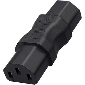 Iec320 C13 Female to Female Power Adapter Extension Plug for Electronic Devices in Saudi Arabia