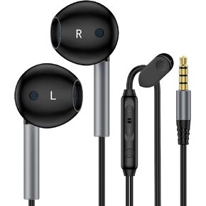 Wired Earbuds Headphones Earphones for Samsung A15 A14 A13 A25 A23 S10 S9 in Saudi Arabia