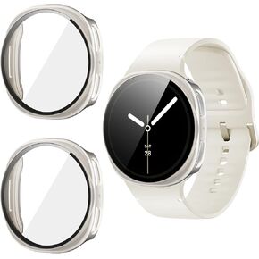 2 Pack for Samsung Galaxy Watch 8 40mm Screen Protector Case in Kuwait