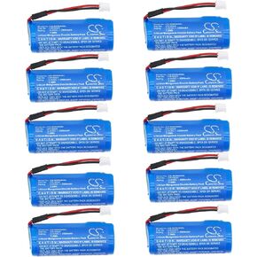 (10PCS) 2500mAh / 7.5Wh Battery for NextCentury RR4 Digital Displays, TR4 Transceiver PN:NextCentury CR18505 in Kuwait