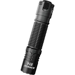 AIMWIN ET4 EDC Tactical Rechargeable Flashlight 3500 Lumens 380m Beam Throw 4 Brightness Levels Instant Search/Turbo Modes Rapid Lock One Touch Tail Button USB C Fast Charging Compact Handheld Torch in Kuwait