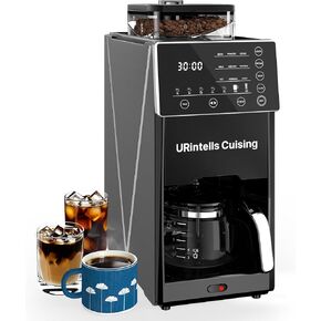 URintells Cuising Coffee Maker with Grinder, Automatic Programmable Machine in Saudi Arabia