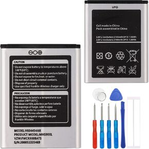 Replacement Battery V604454AR Compatible with Franklin Wireless MHS900L Verizon Ellipsis Jetpack with Tools in Kuwait